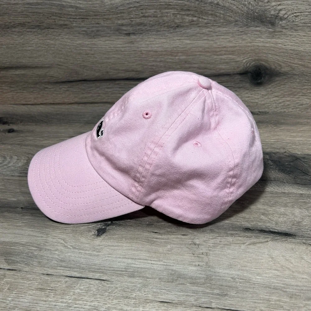 Vineyard Vines Hat Cap Adult Pink Whale Strapback OSFM‎ Preppy Cotton Adjustable